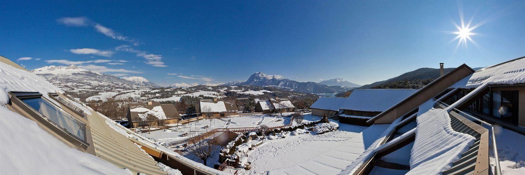 Club Vacances Bleues Les Horizons Du Lac Chorges Buitenkant foto